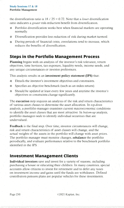 Kaplan study materials