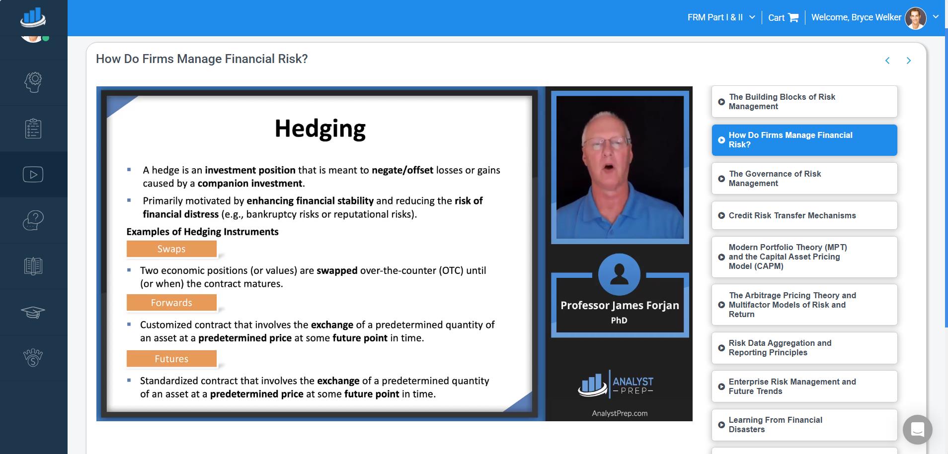 AnalystPrep questions