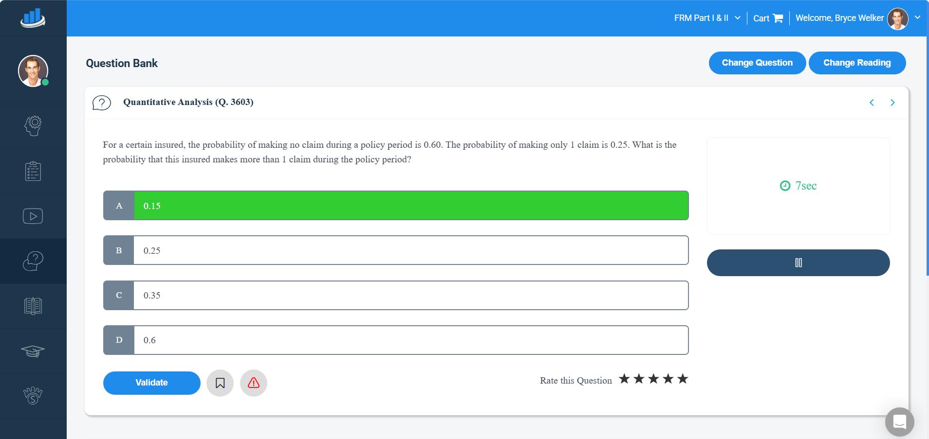 AnalystPrep question bank