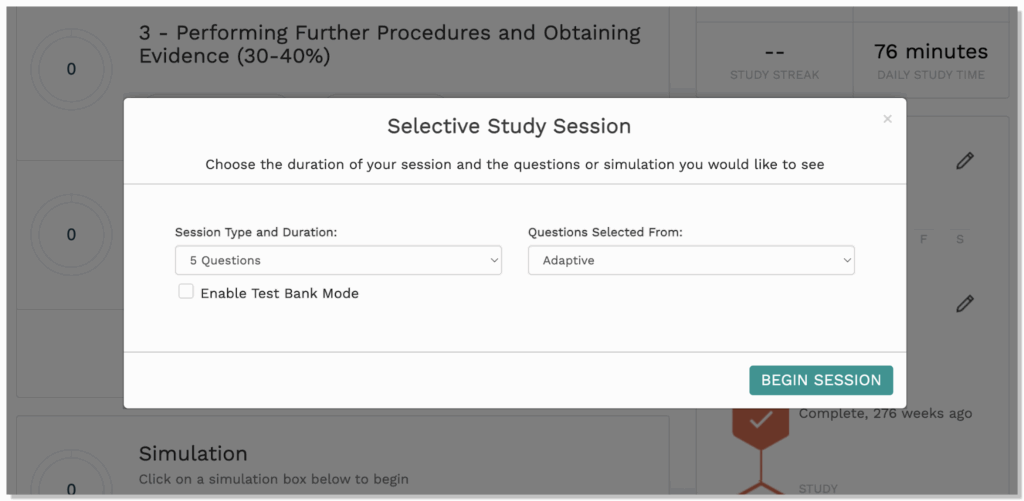 Surgent study session