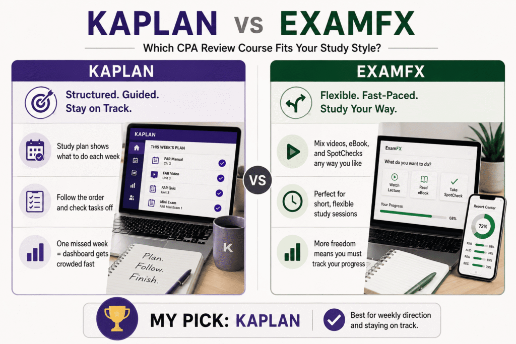 Kaplan vs ExamFX SIE comparison