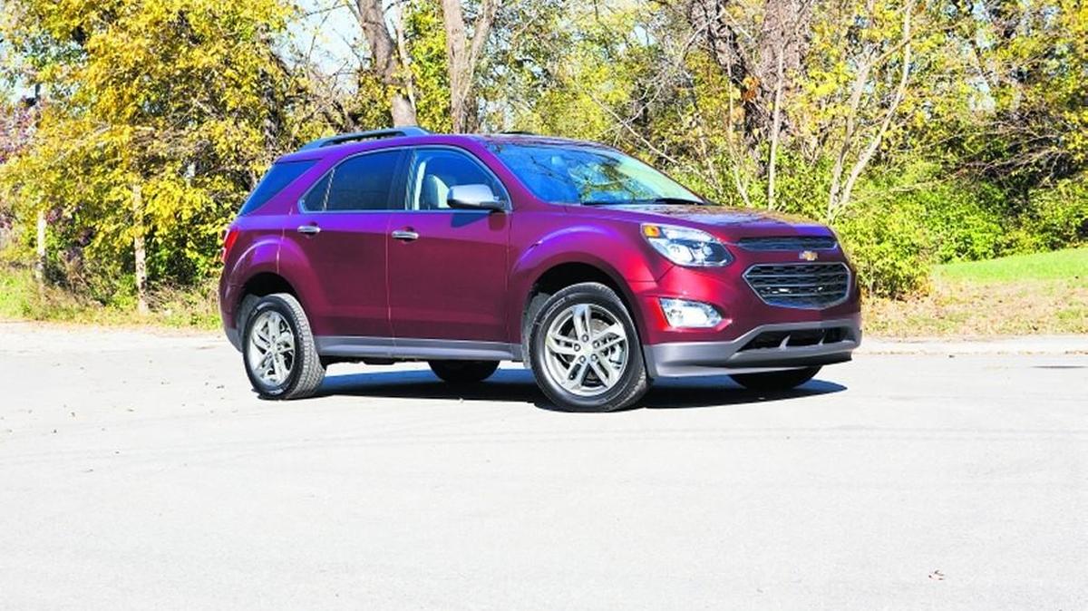 The 2016 Chevrolet Equinox AWD LTZ.