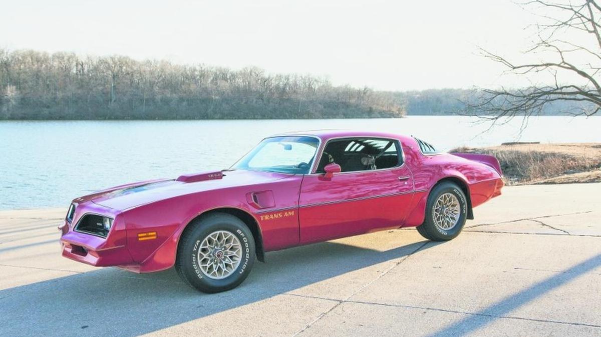 Steve Carrington’s 1977 Pontiac Firebird Trans Am.