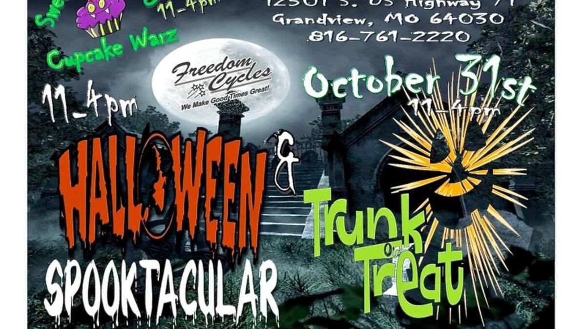 Freedom Cycles is holding a Halloween Spooktacular from 11 a.m. to 4 p.m. on Oct. 31.