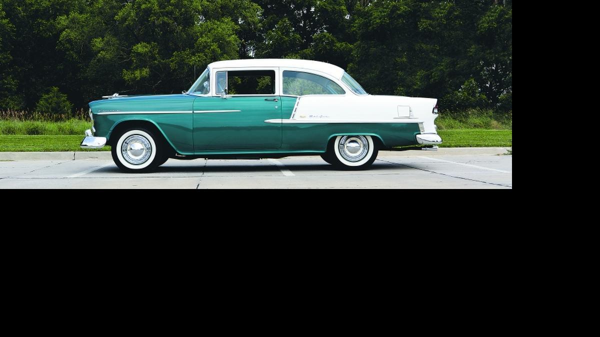 
Freb Bibler’s 1955 Chevrolet 2-door sedan.

