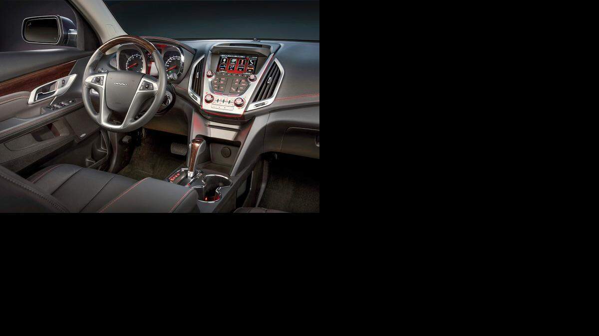 
GMC Terrain Denali Interior in Jet Black
