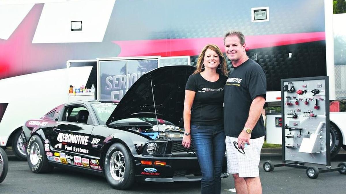 
Aeromotive owner Steve Matusek and his wife Lori.
