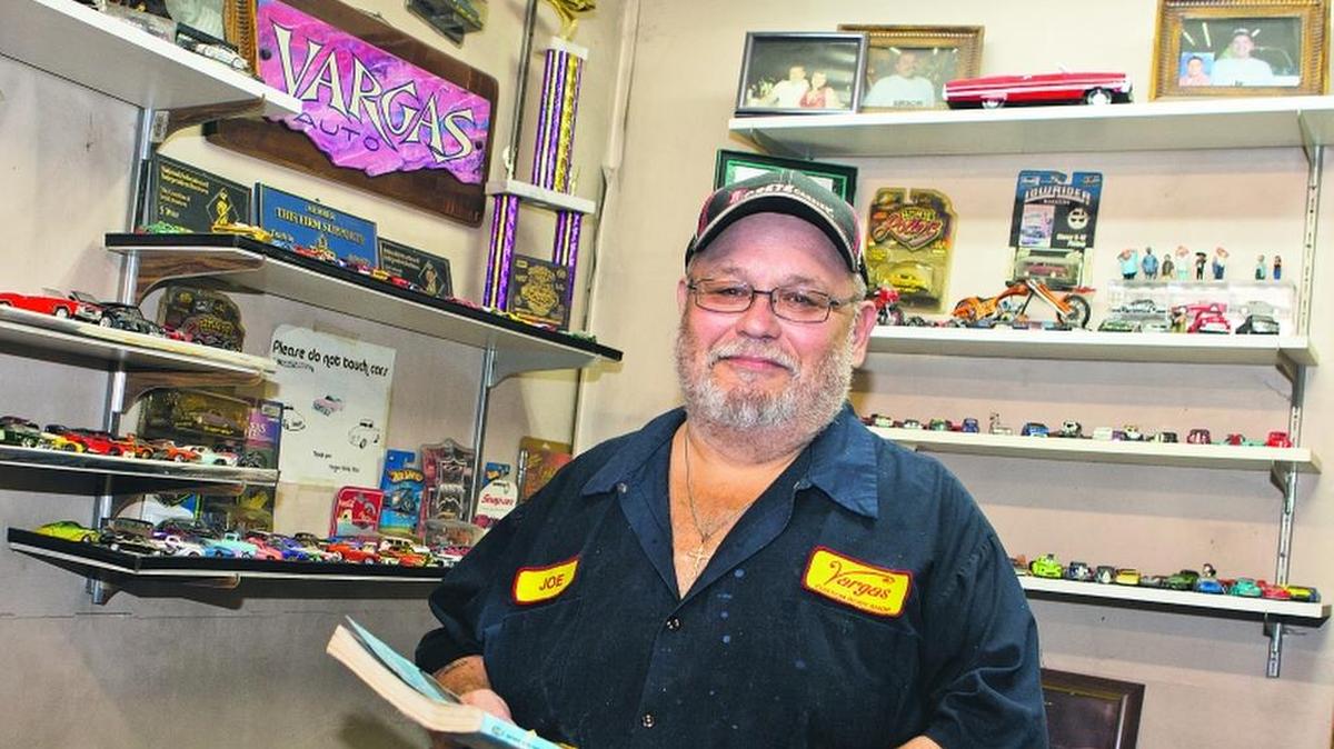 
Joe Vargas, manager of Vargas Custom Body Shop
