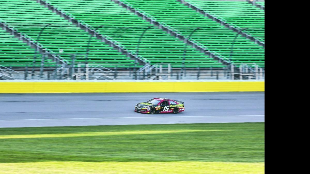 
A 600-horsepower NASCAR race car takes participants in the Richard Petty Driving Experience around Kansas Speedway at speeds up to 165 miles an hour.
