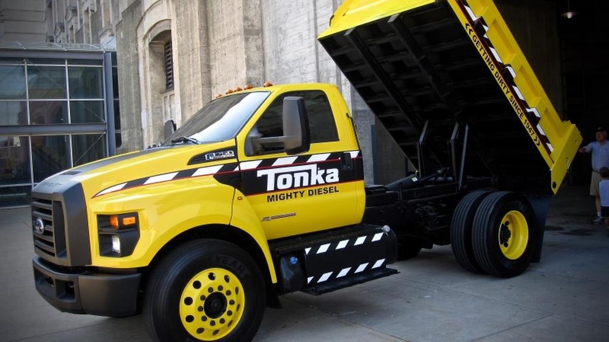
The Ford F-750 Tonka dump truck on July 17 at Science City at Union Station.
