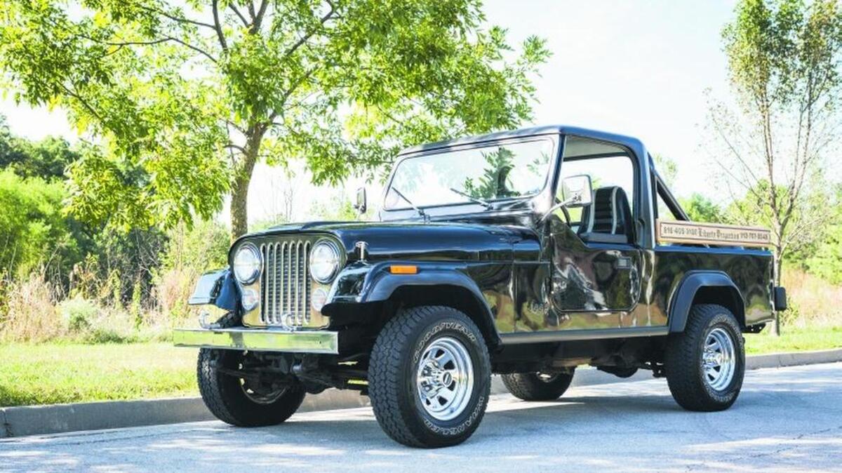 
Roger Gaunt’s 1982 Jeep CJ-8 Scrambler. 
