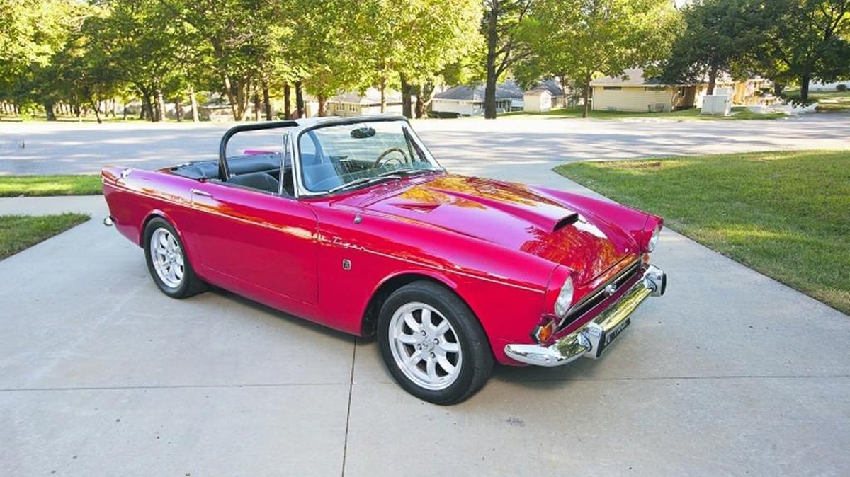 
Lt. Col. Duke Samouce’s 1966 Sunbeam Tiger.
