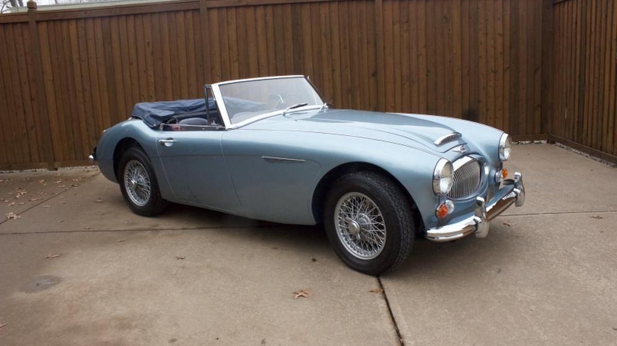 John Hueser’s 1967 Austin-Healey.