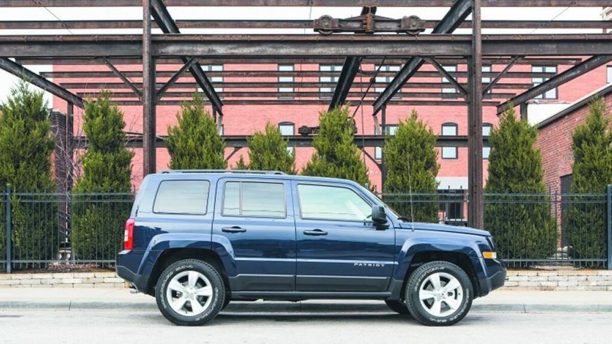 The 2016 Jeep Patriot Latitude 4x4.