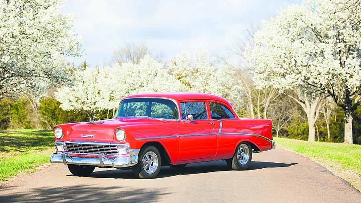 Mark Jarvis’ 1956 Chevy 210.