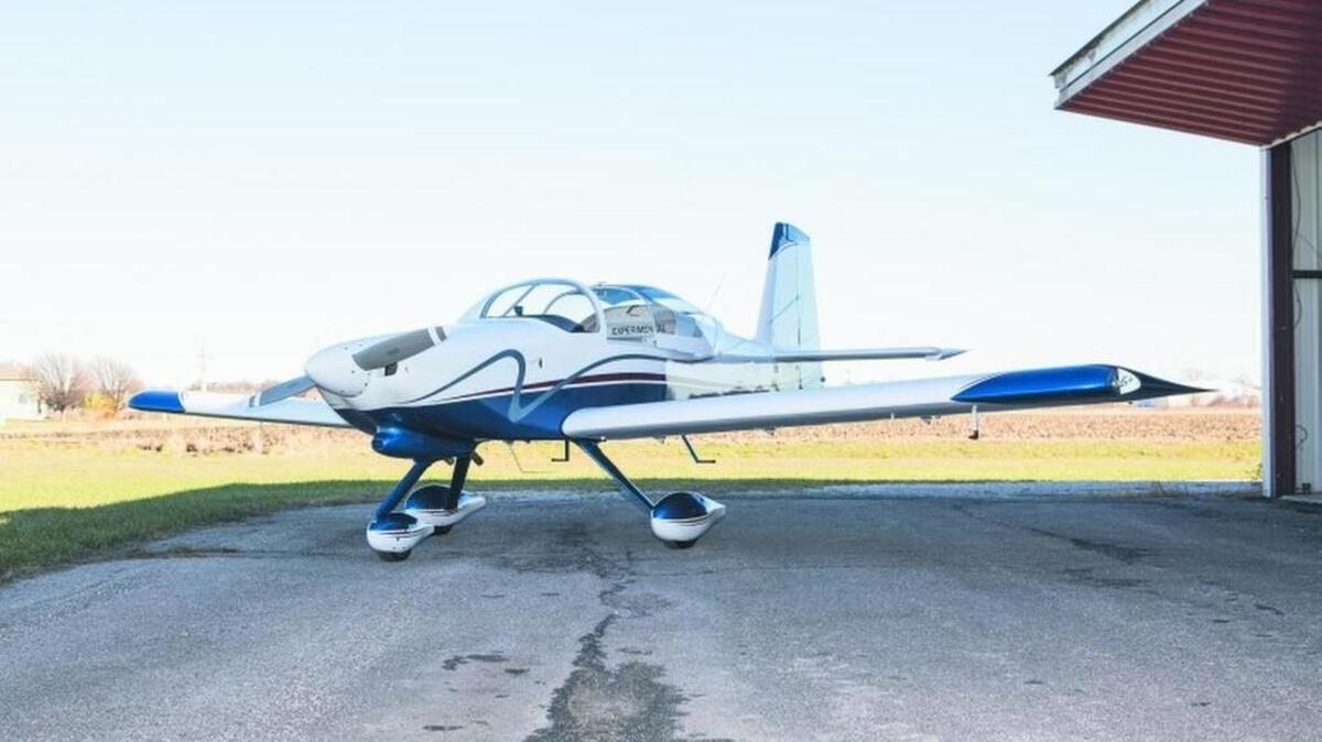 Mike McGuff of Olathe started building his plane in 2007 and finished it in 2010. Since then, he has logged more than 400 flight hours in it.