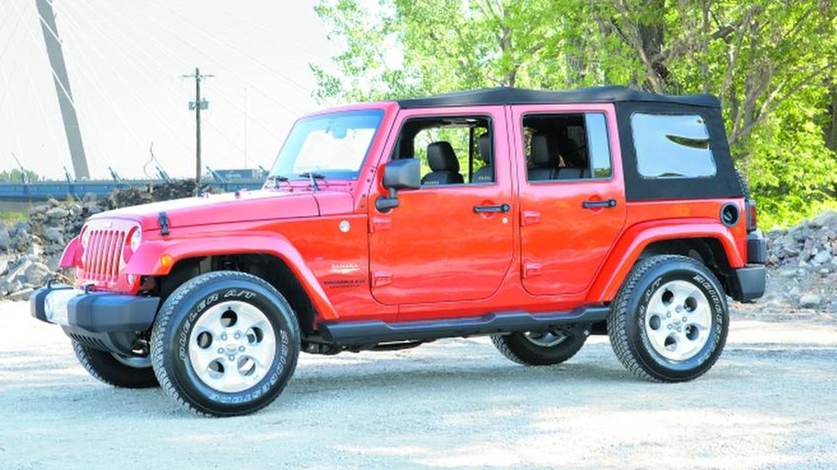 
The 2015 Jeep Wrangler Unlimited Sahara 4X4.
