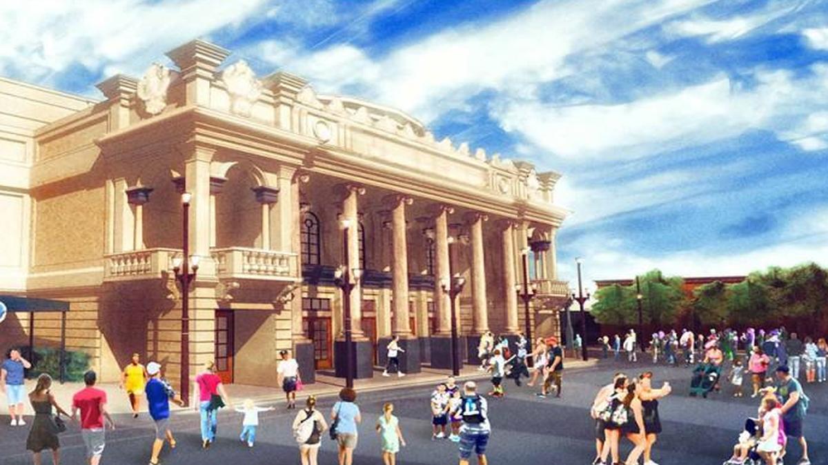 This new entertainment venue at Disney World’s Magic Kingdom was modeled after KC’s historic Willis Wood Theatre.