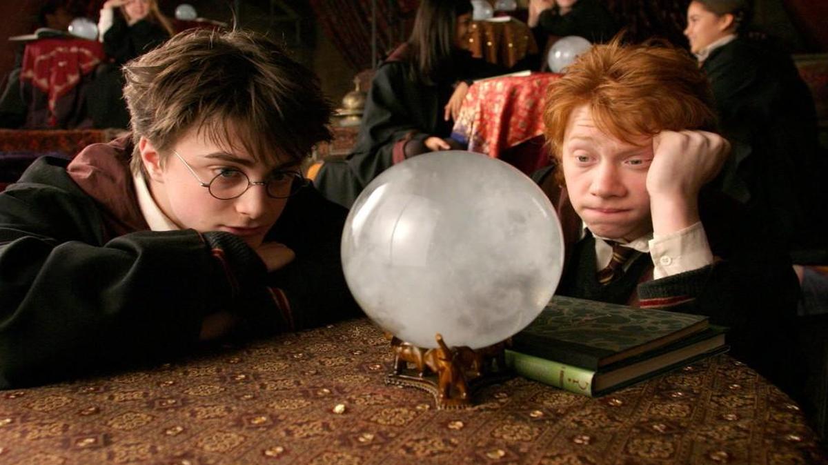 Daniel Radcliffe (left) and Rupert Grint in the best Harry Potter movie: “Prisoner of Azkaban.”