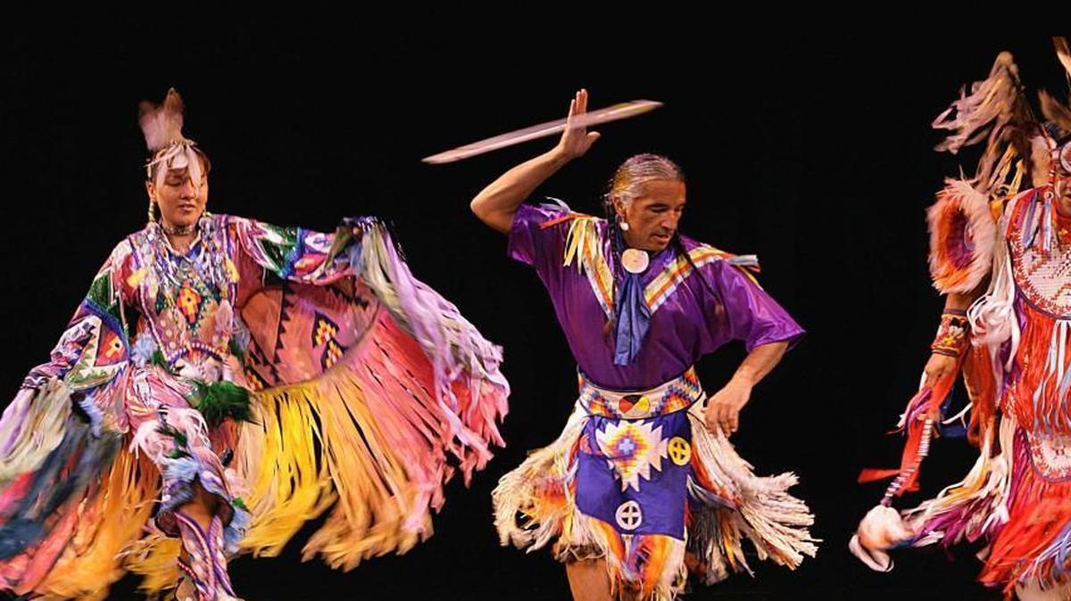 The Kevin Locke Native Dance Ensemble will perform Nov. 20 at Yardley Hall at Johnson County Community College.