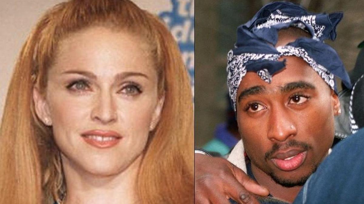 Madonna and Tupac Shakur