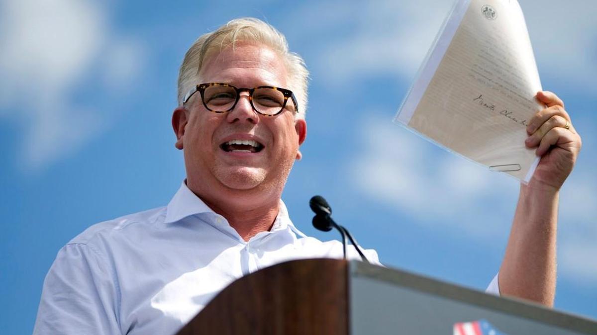 Radio host Glenn Beck