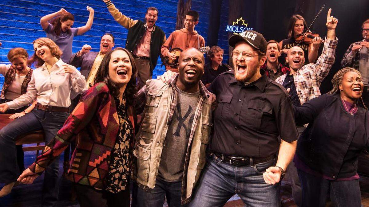 “Come From Away” tells the true story of how a small Canadian town helped airline passengers during 9/11.