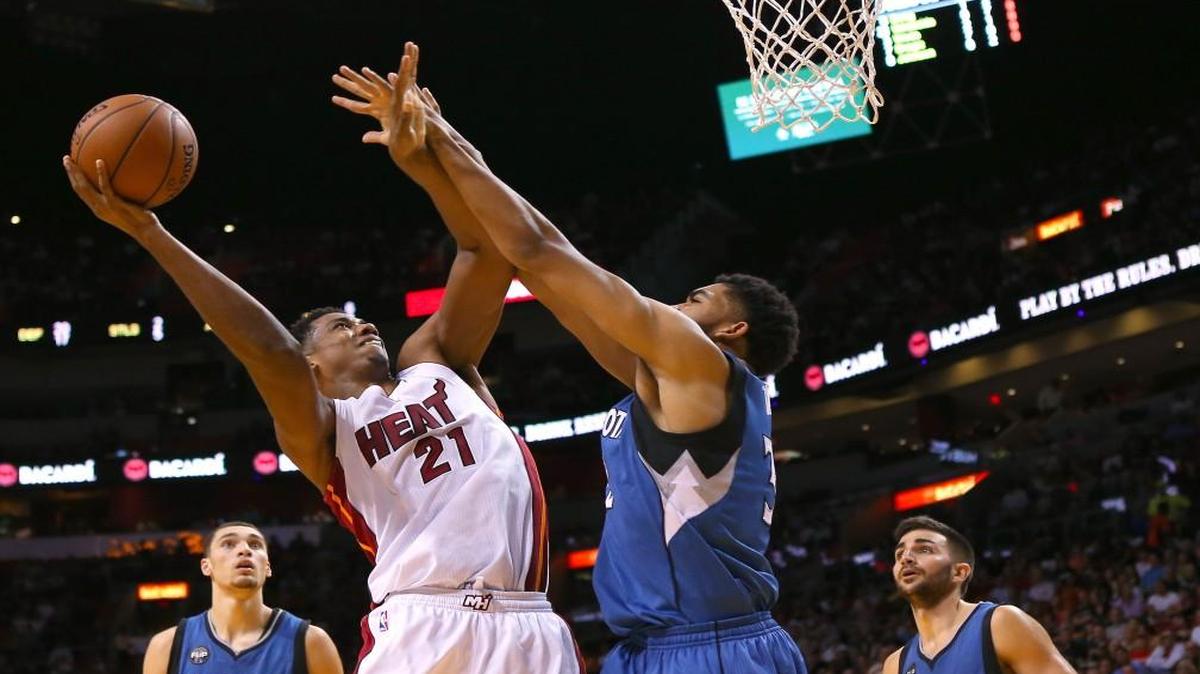 In an NBA exhibition game, the Minnesota Timberwolves will take on the Miami Heat on Saturday, Oct. 8, at the Sprint Center.