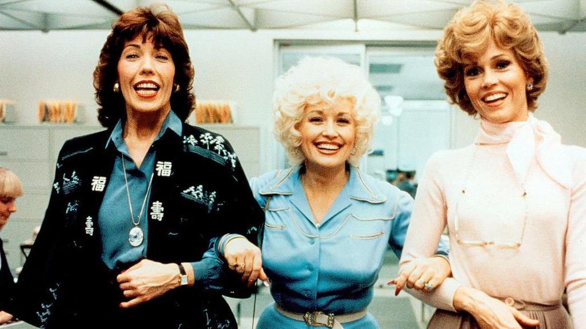 Lily Tomlin, from left, Dolly Parton and Jane Fonda say they will reunite for a sequel to their 1980 comedy, “9 to 5.”