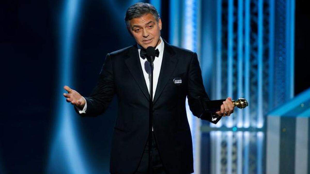 
“You’ve always been very kind to me,” George Clooney told the Hollywood Foreign Press Association, which has nominated Clooney in more Golden Globe categories than any person.
