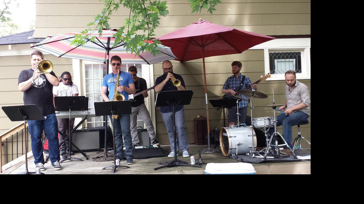 
Project H gave mid-afternoon jazz bounce to PorchFest in Kansas City. 
