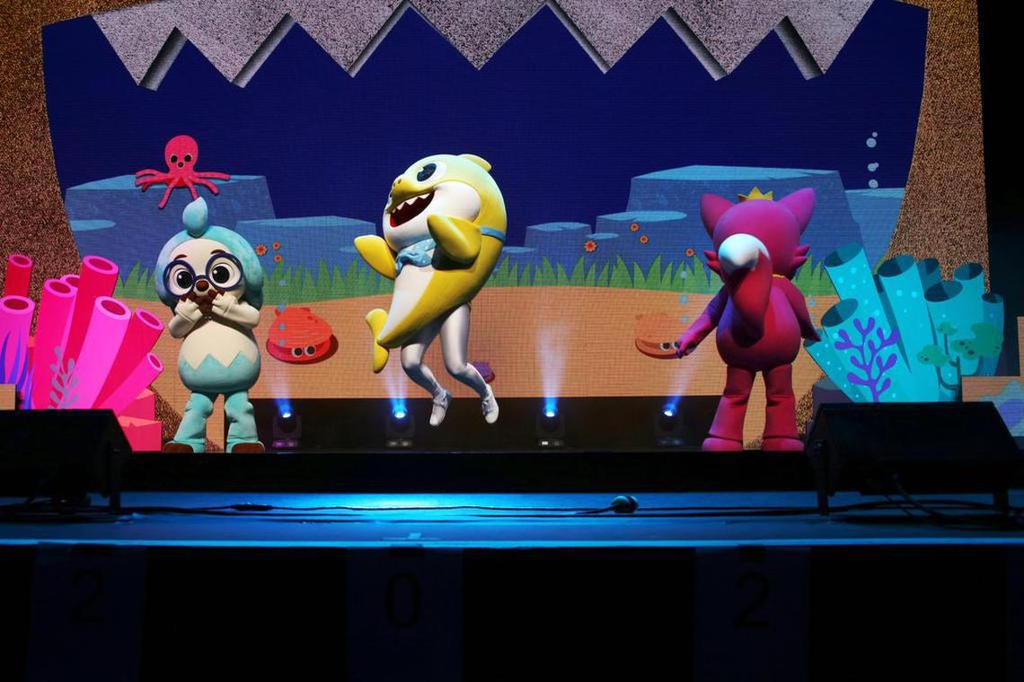 “Baby Shark Live!” will bring its Christmas show to Cable Dahmer Arena on Nov. 13.