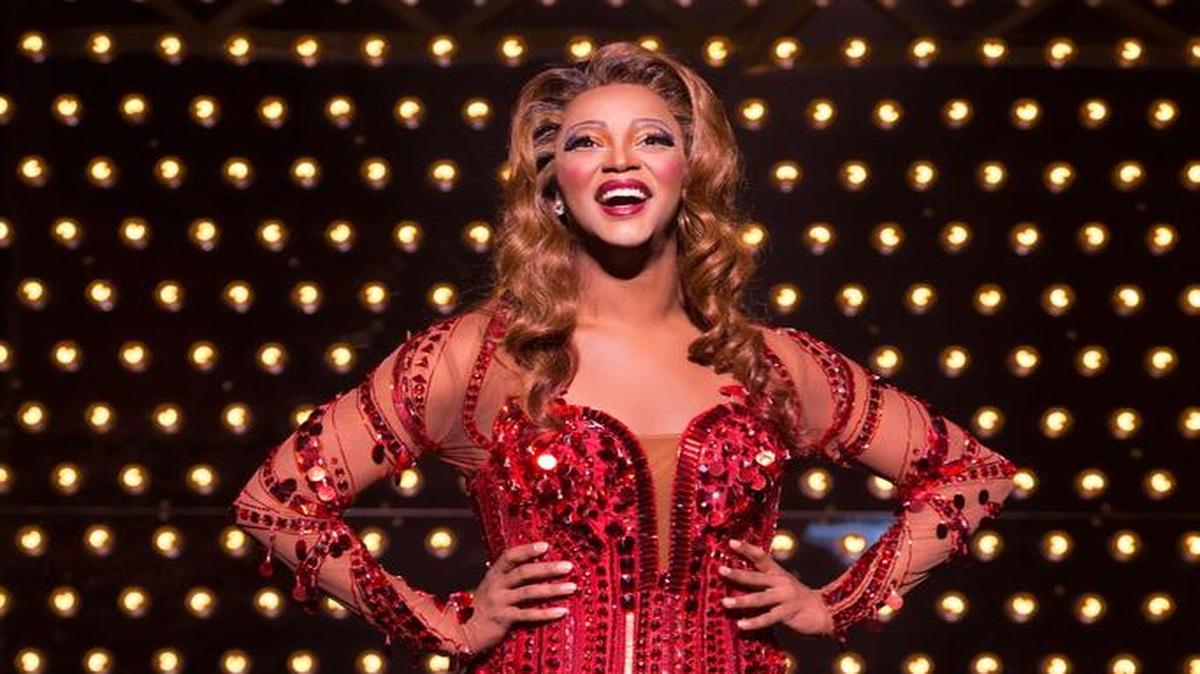 J. Harrison Ghee is Lola in the U.S. tour of “Kinky Boots.”