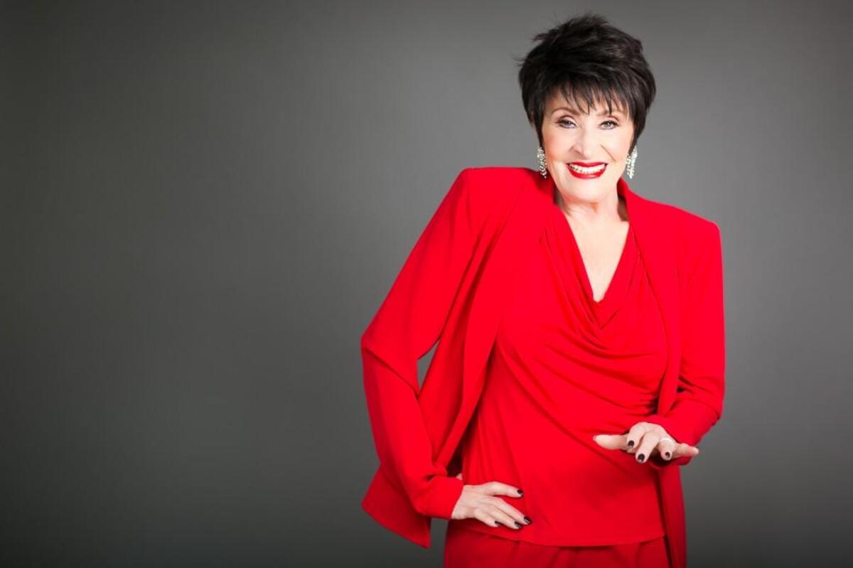 Chita Rivera will perform on April 6.
