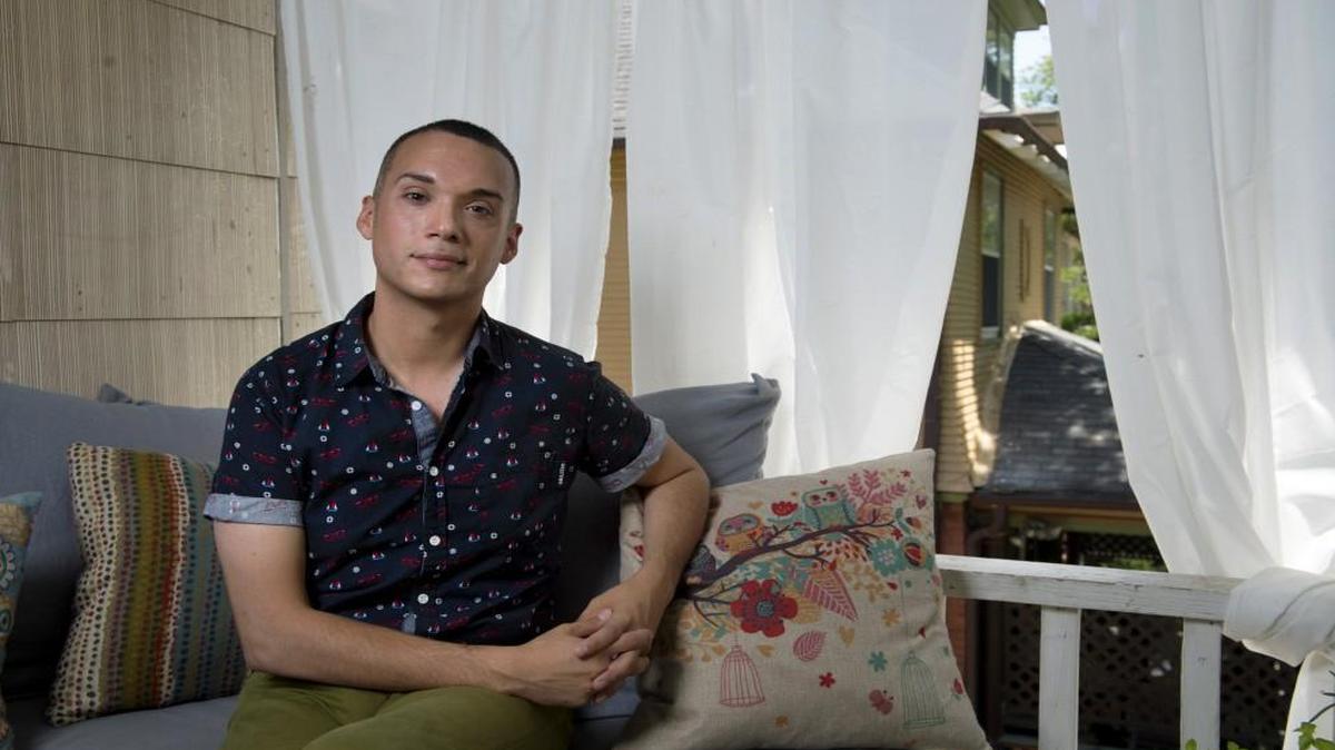 Randall Jenson of Kansas City has worked with various social programs was recently awarded a Rocket Grant to create a video healing project for transgender and gender-nonconforming youths.