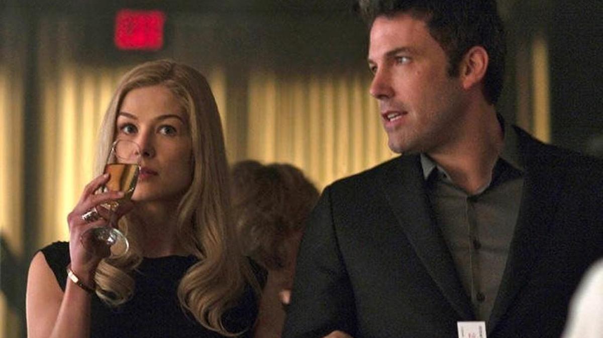 Rosamund Pike and Ben Affleck star in “Gone Girl,” which takes place in small-town Missouri. The film is based on Kansas City native Gillian Flynn’s dark novel.