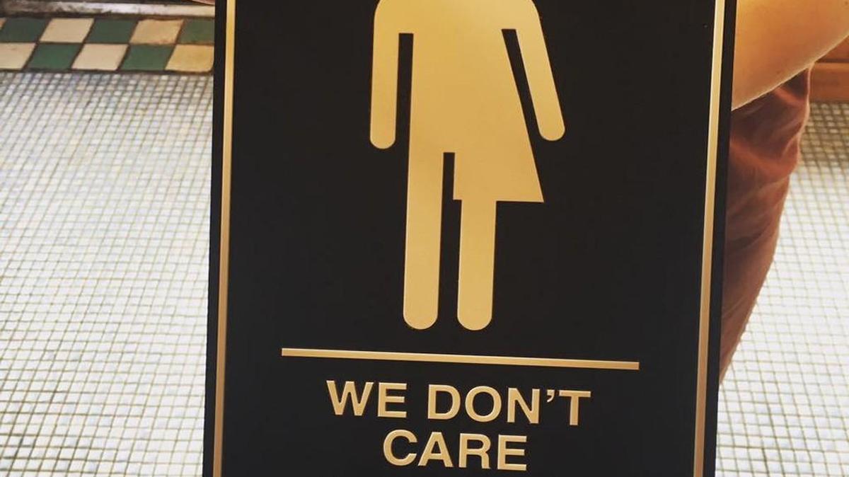 Since launching her all-inclusive bathroom sign less that three weeks ago, Kansas City artist Peregrine Honig has sold 28 of the signs to customers in seven states.