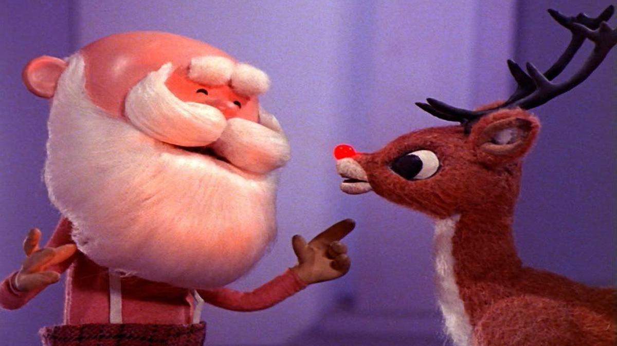 It’s the season for Rudolph and his red nose on TV. Ever notice that Santa can be a bit grumpy?