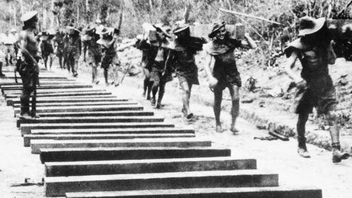 
Japan forced prisoners of war to build a railroad through the nearly impenetrable jungle in Burma in World War II. Starvation, disease and abuse killed more than 12,000. Richard Flanagan’s new novel is based on historical accounts of the event.
