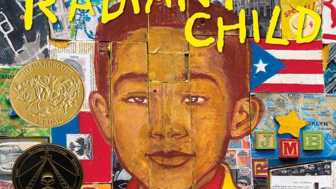 The young Jean-Michel Basquiat is the subject of “Radiant Child,” an award-winning picture book by Javaka Steptoe.
