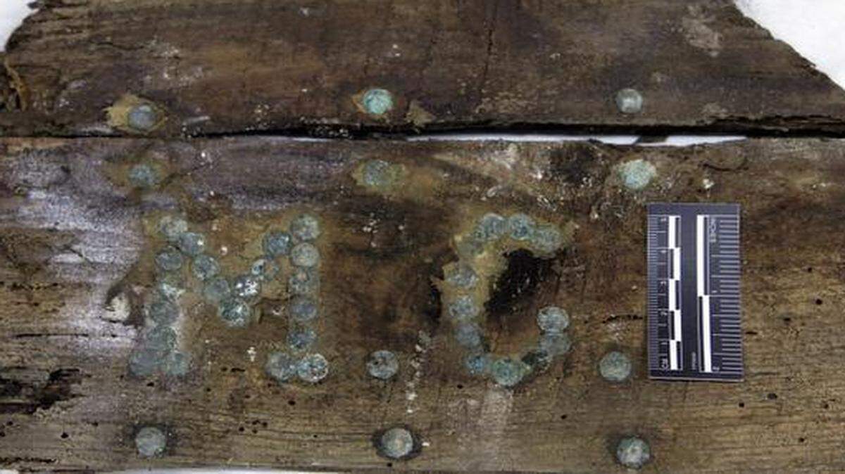 
The initials M.C were found on a plank from a coffin in the crypt of the Convent of the Barefoot Trinitarians in Madrid’s historic Barrio de las Letras, or Literary Quarter. Experts hope to test bones found near the plank to see if they might belong to Miguel de Cervantes, the author of “Don Quixote.” 
