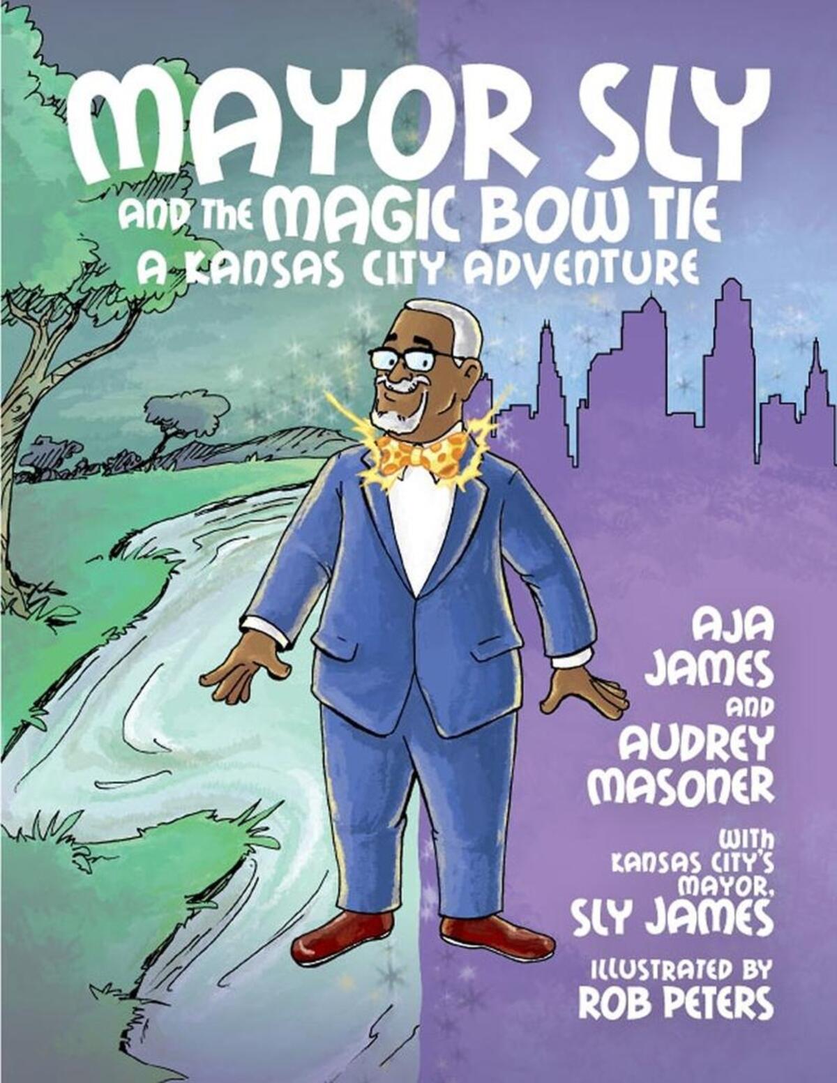 Kansas City’s mayor travels through time and teaches kids about local history in the book co-written by daughter Aja.