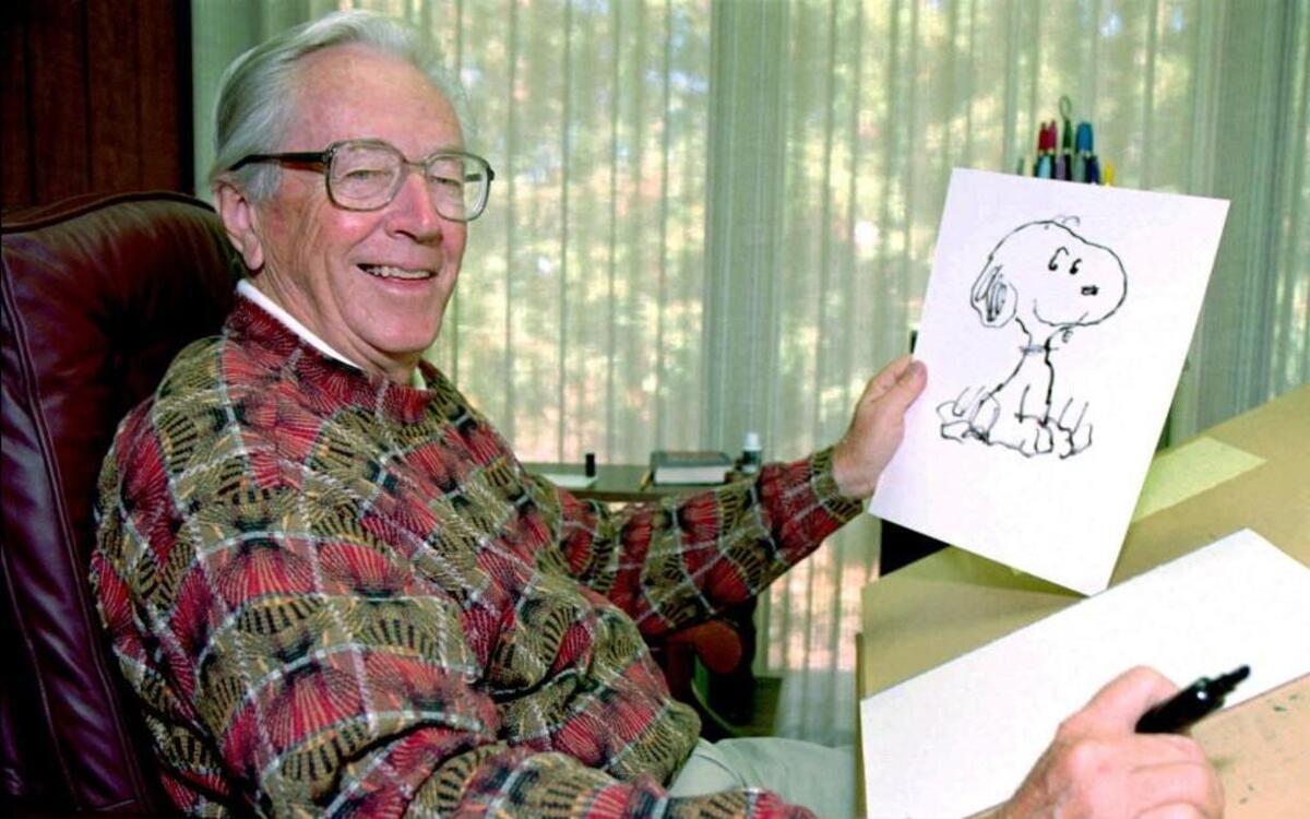 Cartoonist Charles Schulz penned the “Peanuts” cartoon for 50 years. “Each decade, he almost reinvented the strip,” said Seth, cartoonist and graphic designer.