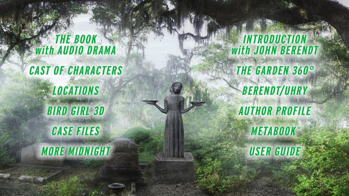 
The new Metabook verson of “Midnight in the Garden of Good and Evil” comes with plenty of interactive features.
