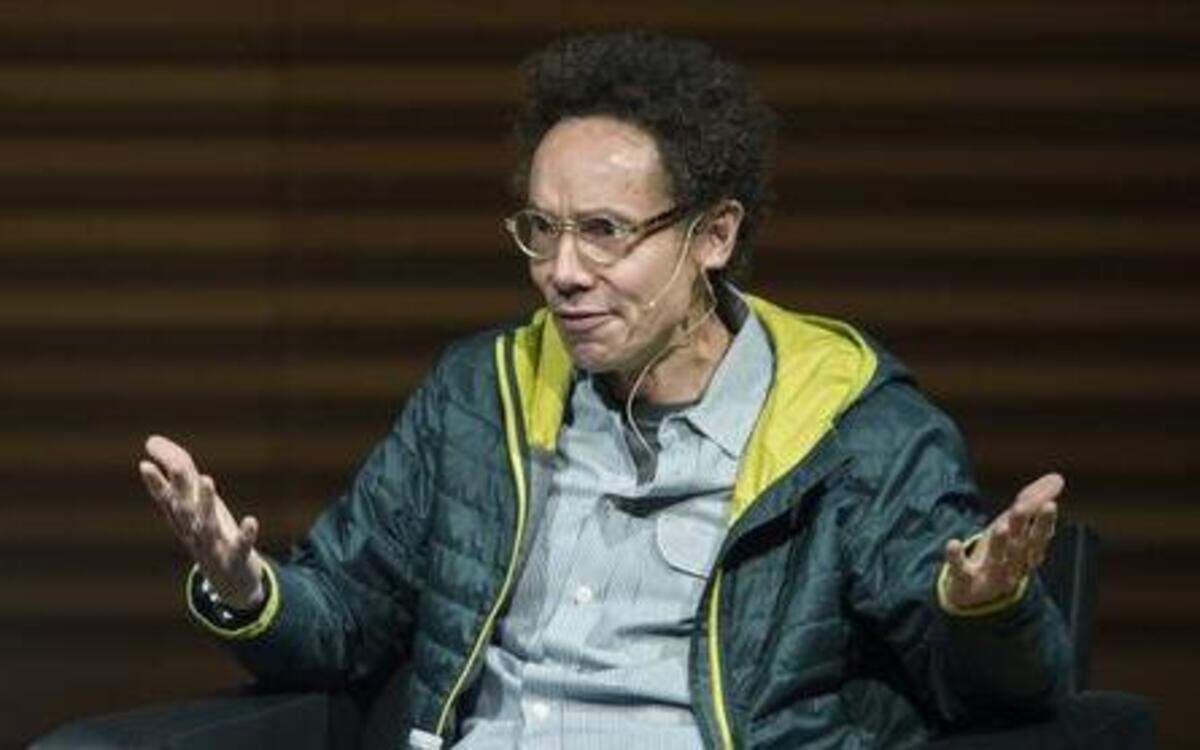 
Malcolm Gladwell appeared Wednesday during Ink’s Middle of the Map Fest Forum at Helzberg Hall at the Kauffman Center for the Performing Arts.

