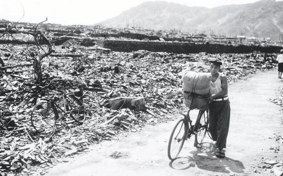 
Weeks after the Aug. 9, 1945, bombing of Nagasaki, a man pushed his loaded bicycle down a path through the devastated city. For decades, survivors of the blast hid their status, but now some are speaking out.


