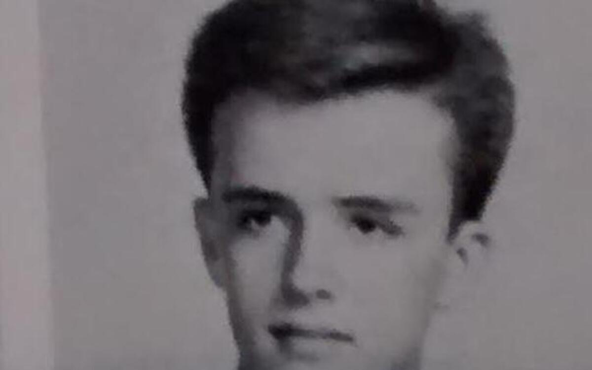 
James Tate in his high school days at Shawnee Mission East.
