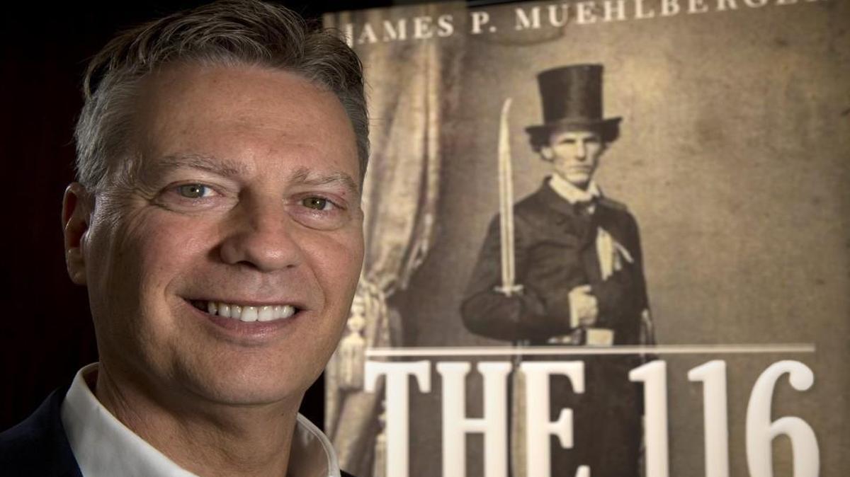
The Frontier Guard, a 116-member unit of Kansas residents who guarded President Abraham Lincoln in the initial days of the Civil War, is the subject of attorney James P. Muehlberger’s book “The 116.”
