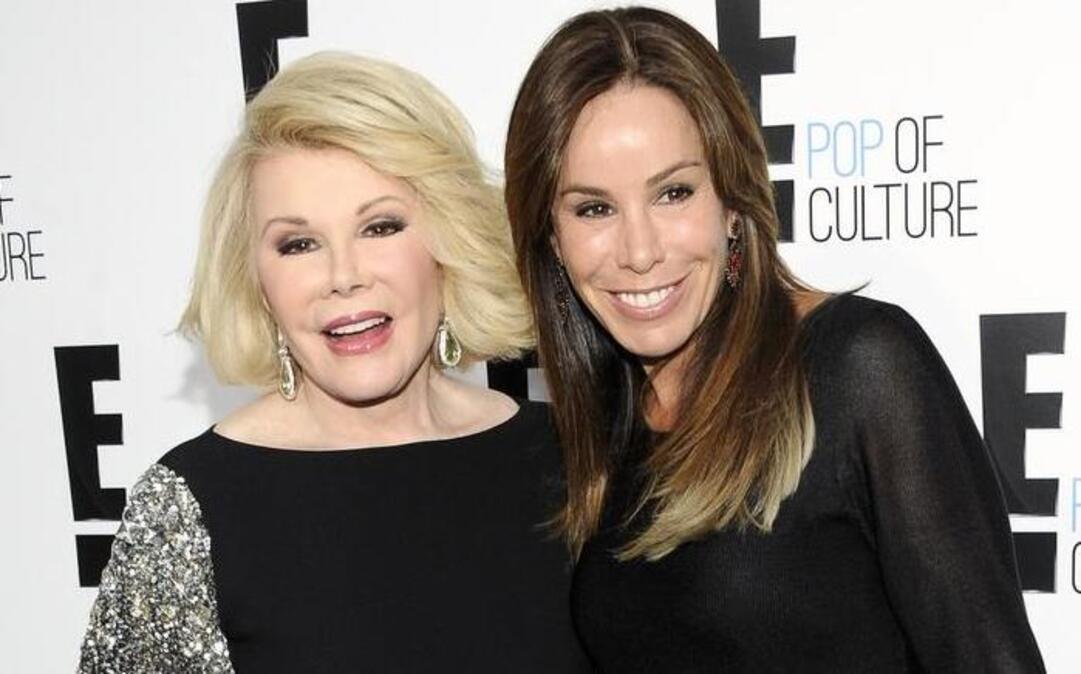 
Joan Rivers (left) and her daughter, Melissa Rivers, in 2012 
