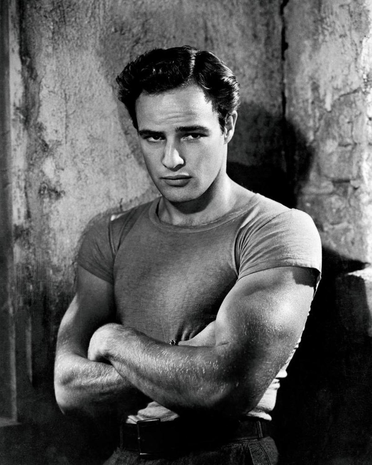 Marlon Brando in “A Streetcar Named Desire.”